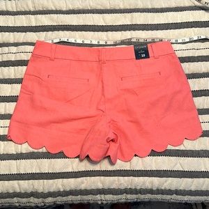 J. Crew Scalloped Shorts
